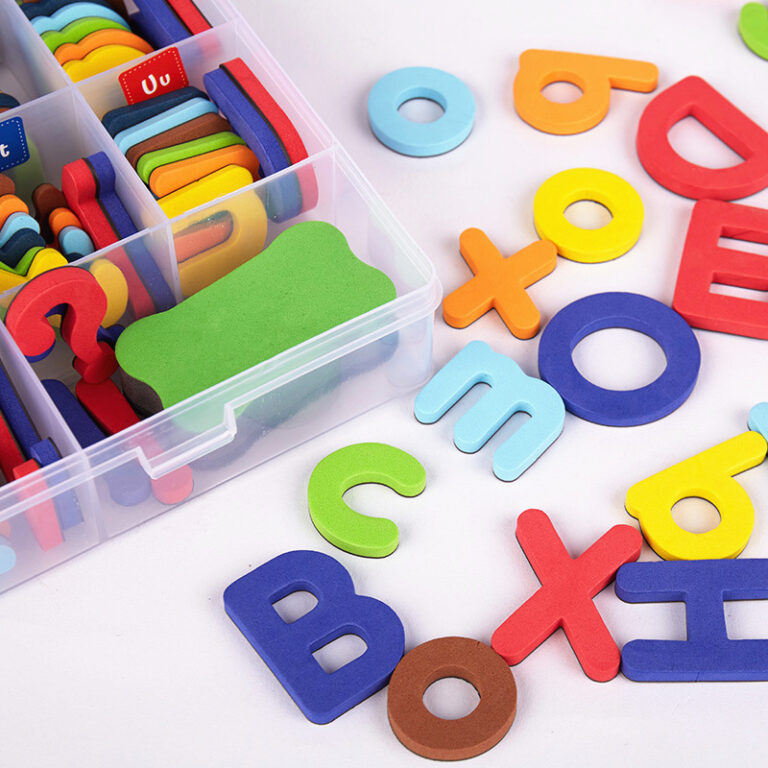 Magnetic alphabet letter toy for kids – uppercase and lowercase set