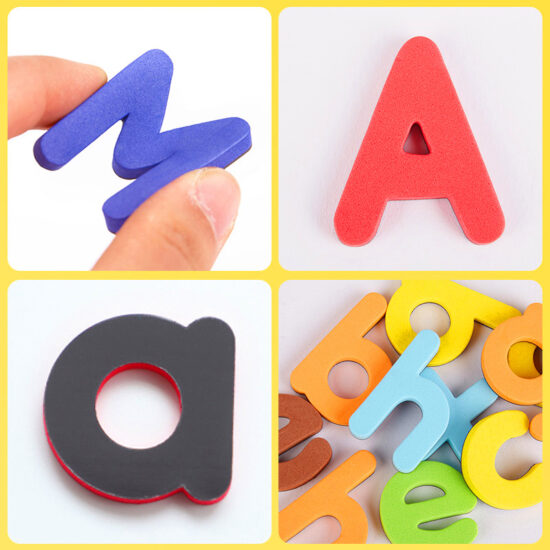 Magnetic alphabet letter toy for kids – uppercase and lowercase set