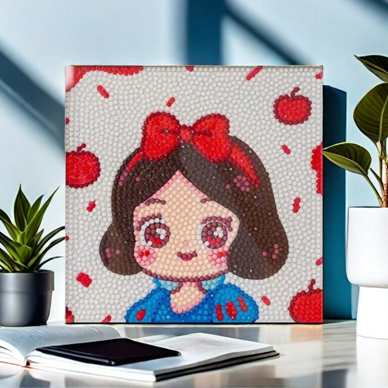 Cartoon diamond painting craft toy for children