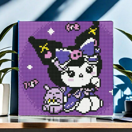 Cartoon diamond painting craft toy for children