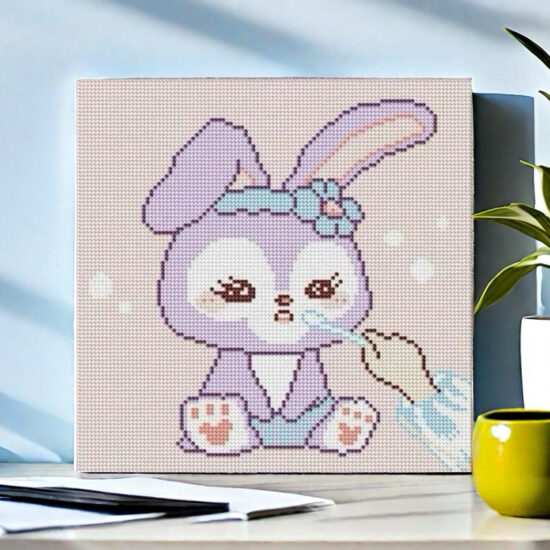 Cartoon diamond painting craft toy for children