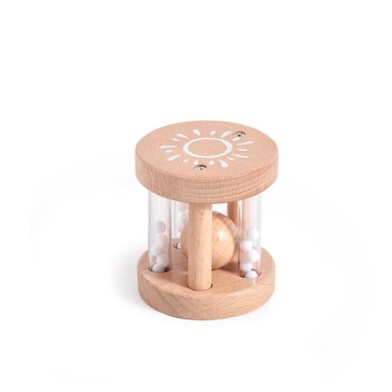Wooden Scandinavian style baby percussion toy for early education