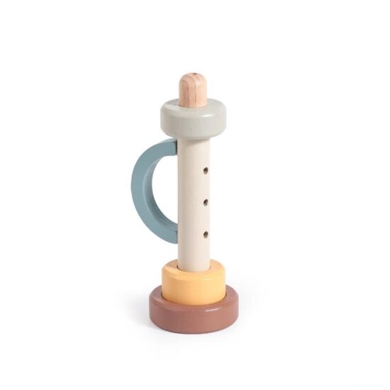 Wooden Scandinavian style baby percussion toy for early education