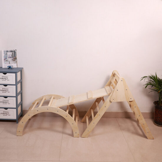 Indoor Toddler Climbing Slide Playset for Home Use