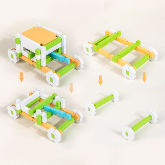 Montessori Wooden Joinery Dollhouse Toy