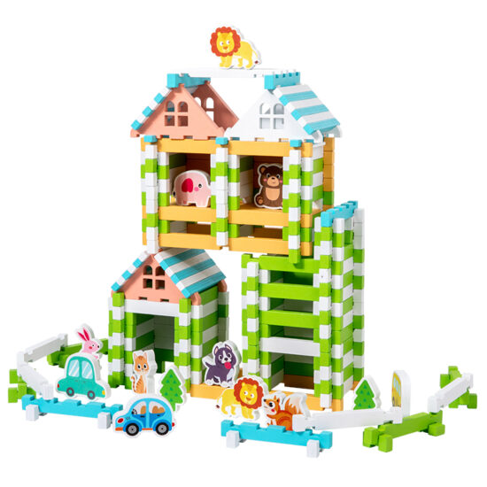 Montessori Wooden Joinery Dollhouse Toy