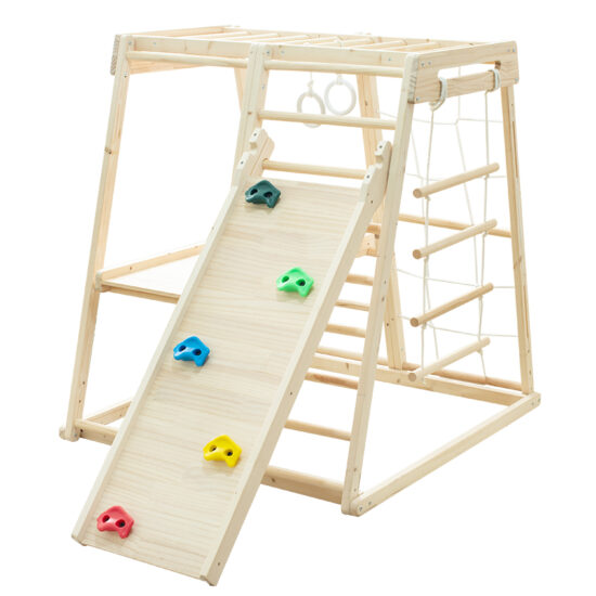 Montessori Wooden Climbing Set for Toddlers