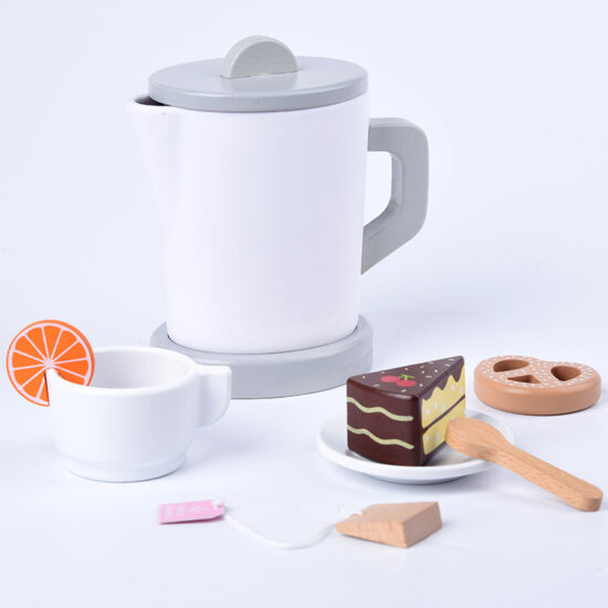 Wooden Pretend Kitchen Appliances for Kids Role Play