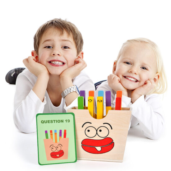 Kids Wooden Pretend Food Set with Burger and Sandwich