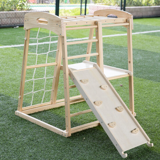 Montessori Wooden Climber Playset for Kids